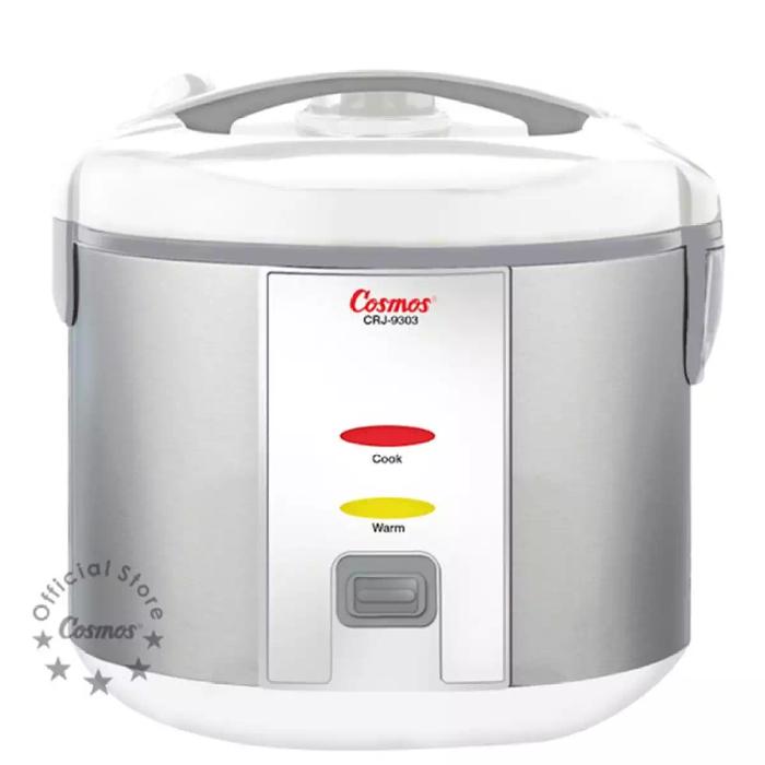 Gambar Magic Com Cosmos 2 Liter Rice Cooker Luar Dalam Stainless Steel Ori - Putih dari Pacific & Lazuli undefined Tokopedia