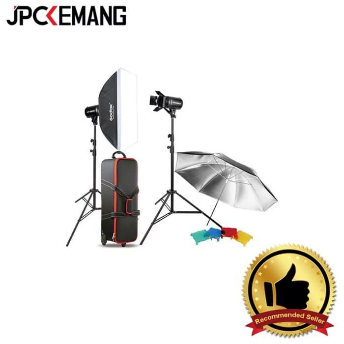 Gambar Godox Studio Flash Kit E300-F dari JPC Kemang undefined Tokopedia