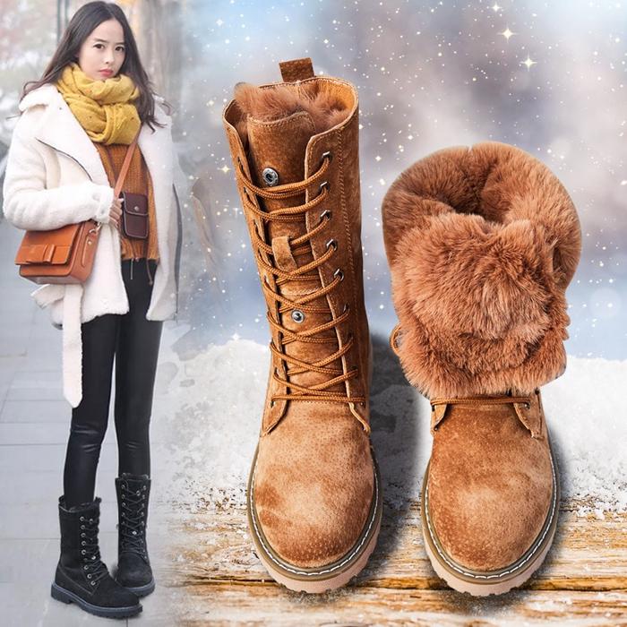 Jual Winter Boots Women Snow Boots New Style 2018 Fashion Thick