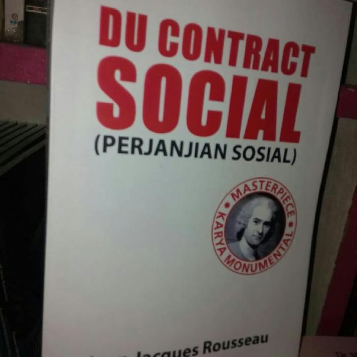 Jual Du Contract Social (Perjanjian Sosial) Jean Jacques Rousseau 2007 ...