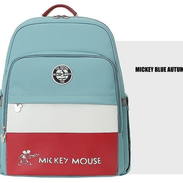 Gambar Tas Ransel Asi Mummy Baby Diaper Bag Multifungsi AUTUMN SERIES ORI - Mickey Blue dari GOL Baby Indonesia undefined Tokopedia