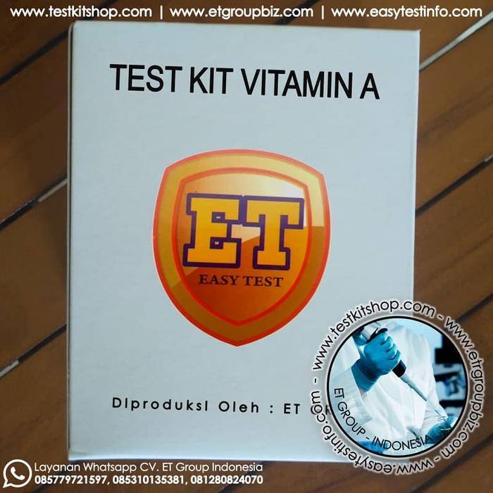 Gambar Test Kit Vitamin A (Produk Minyak Goreng) dari easytest undefined Tokopedia