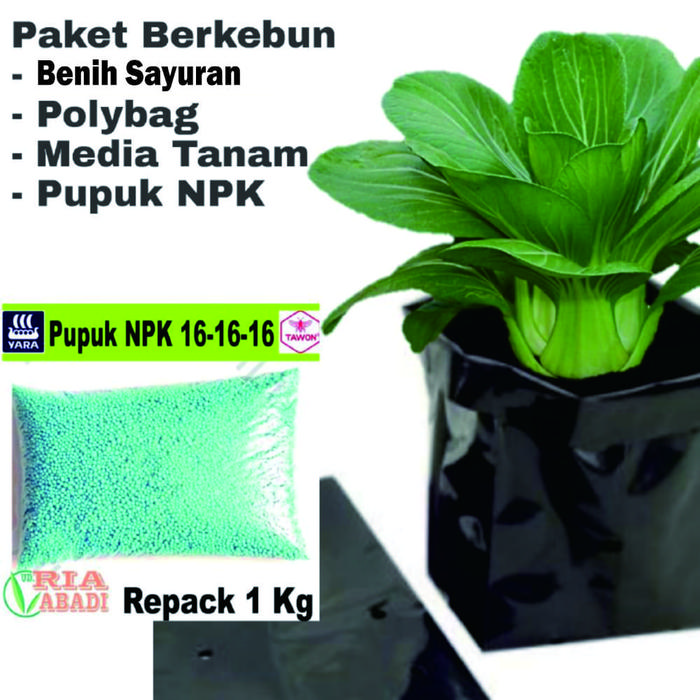 Gambar Paket Tanam Lengkap Sistem Polybag - Media Tanam Sayuran dari M24 Official undefined Tokopedia