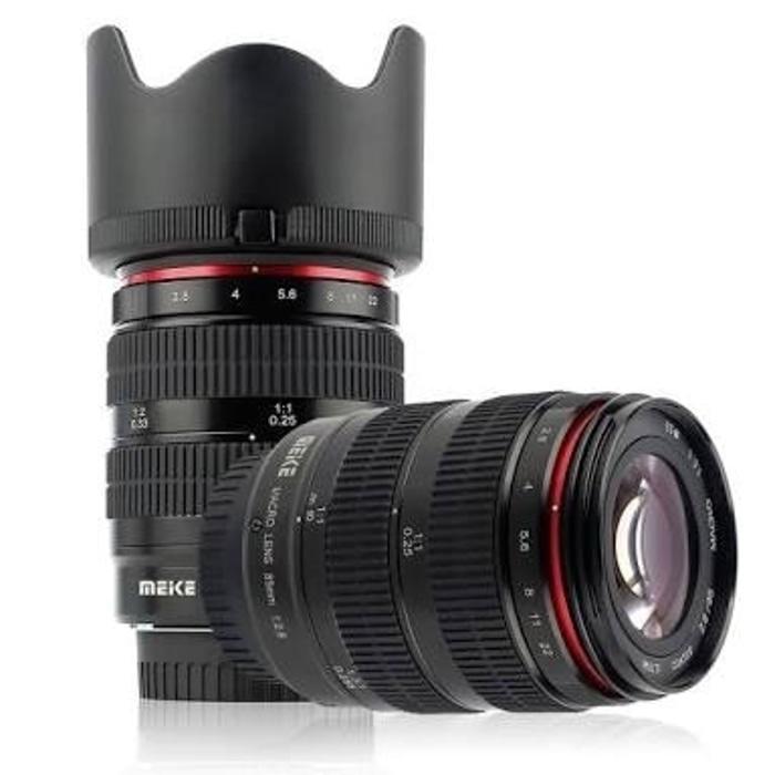 Jual Meike Lensa 85mm Macro Lens For Canon Eos FREE Filter