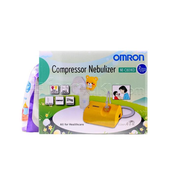Gambar Omron Compressor Nebulizer NE-C801KD dari Farmaku undefined Tokopedia