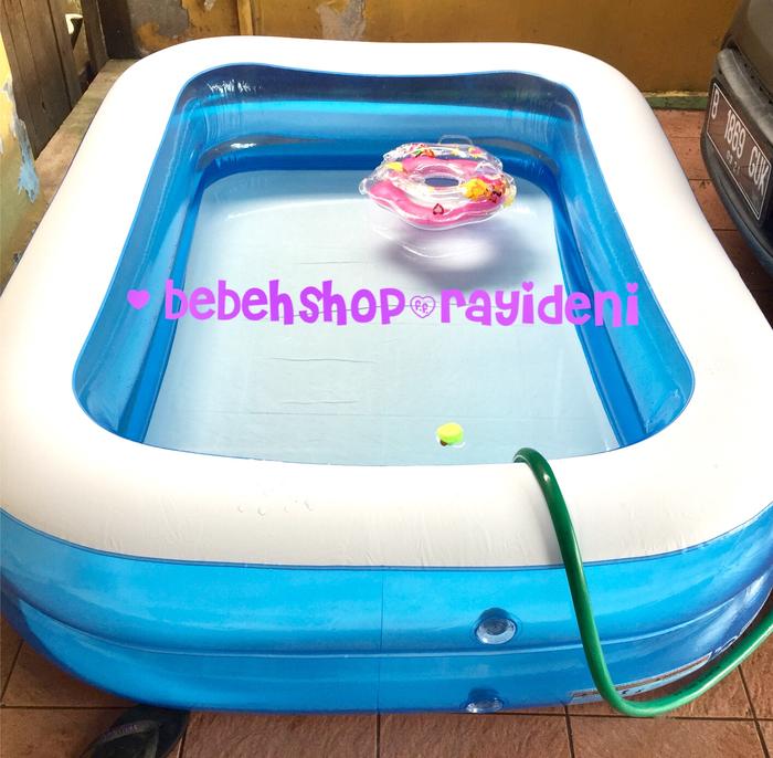 Gambar bestway swimming pool kolam renang berenang anak bayi tinggi dalem spa dari bebehshop_NEW undefined Tokopedia