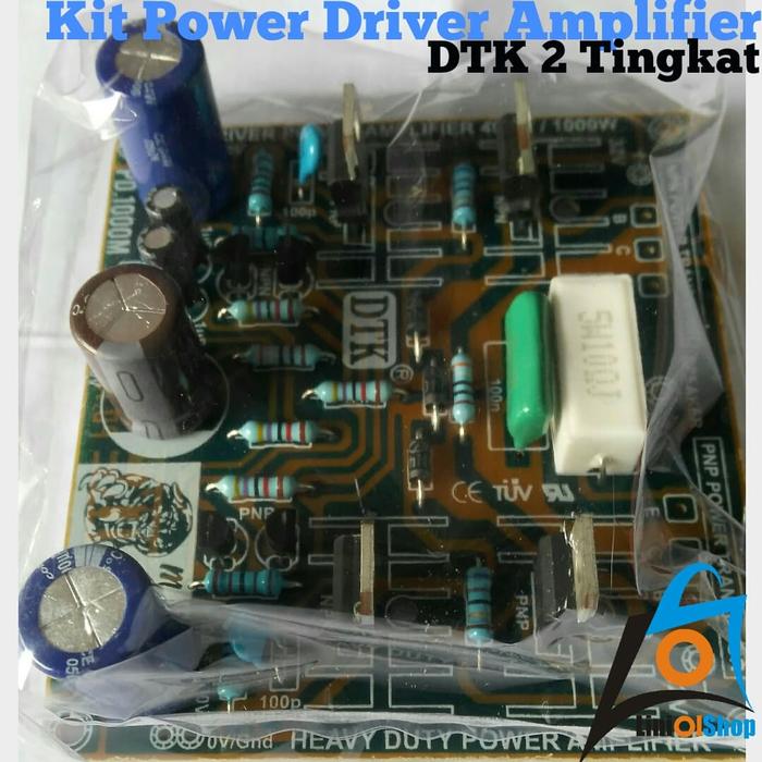 Jual Kit Power Driver Amplifier DTK 2 Tingkat - Kab. Jember - Lini