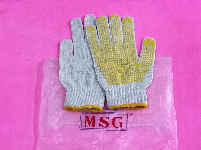 Gambar Peralatan Teknik & Perkakas - Sarung Tangan Bintik Kuning (Lusin) dari agenperkakas undefined Tokopedia