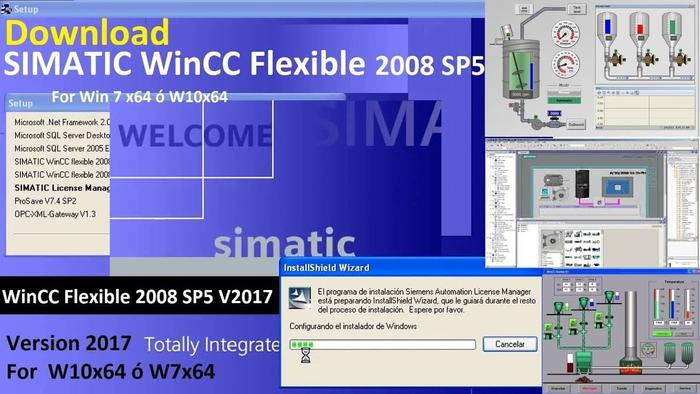 Jual SIMATIC WinCC flexible 2008 SP5 | Software HMI & SCADA | Win7/10 ...