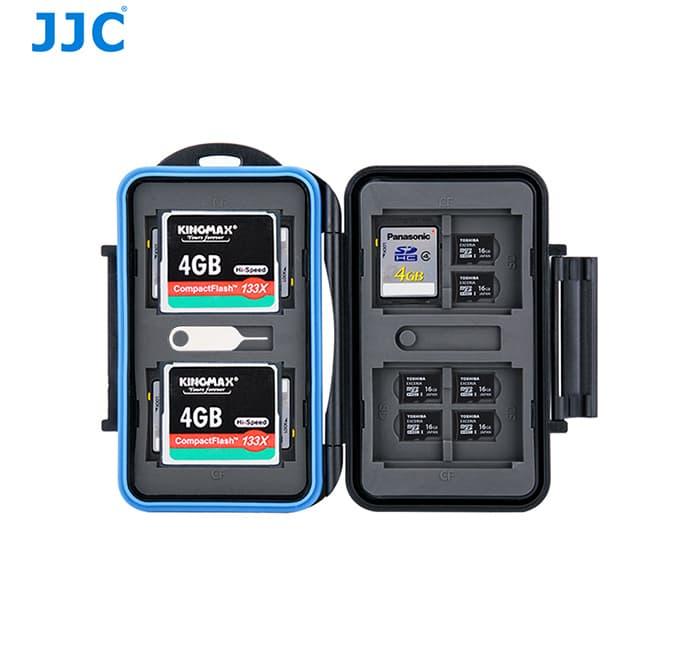 Gambar JJC Memory Card Case MC-STC28 fits 4 CF 8 SD 16 Micro SD dari Genesis Camera Surabaya undefined Tokopedia