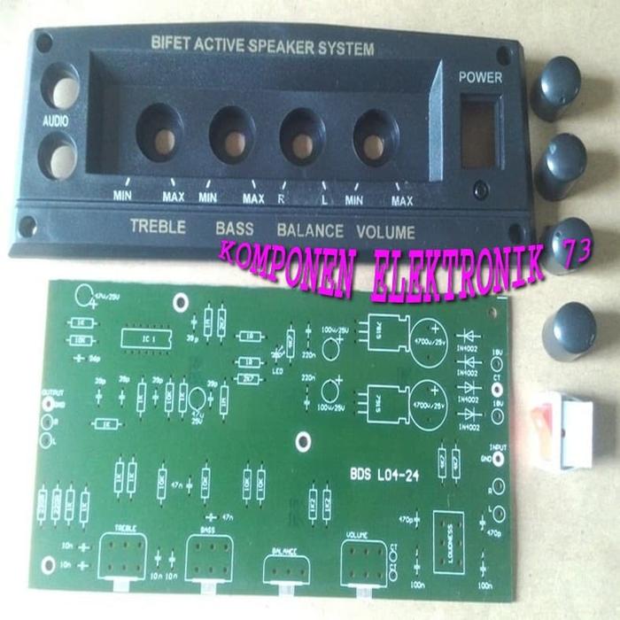 Gambar Panel Speaker Aktif  bonus PCB Bifet 084 dari KOMPONEN ELEKTRONIK 73 undefined Tokopedia