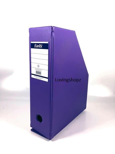 Gambar Jumbo Box File Bantex Folio 10 cm (4011 06) - Ungu dari Tokobukuatk undefined Tokopedia