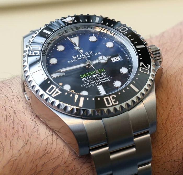 Jual Rolex Deep sea Dweller blue dial 