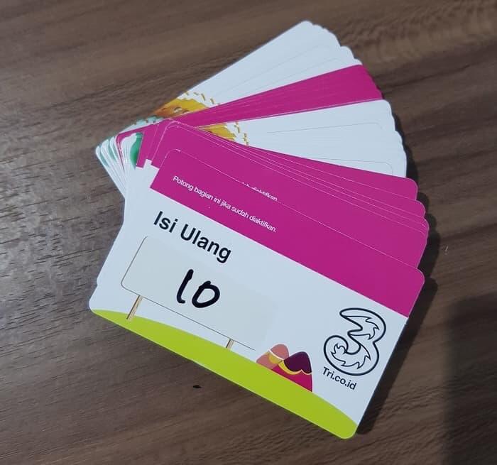 Gambar Voucher Isi Ulang Kuota Tri / Three 10 GB Reguler 24 Jam dari Phone Addict undefined Tokopedia