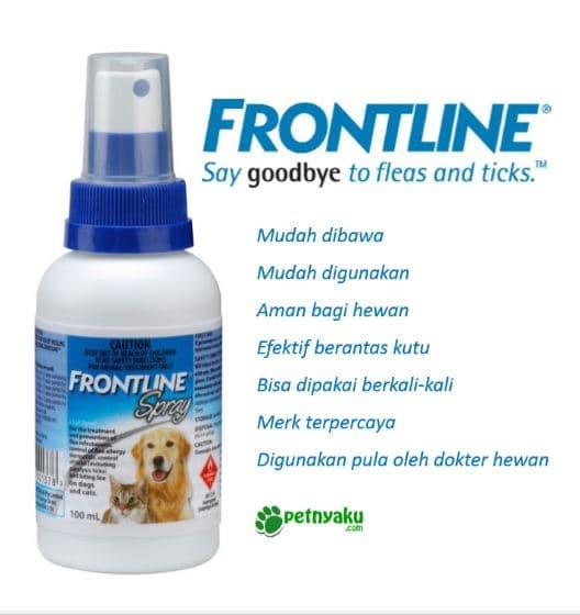 frontline pet spray