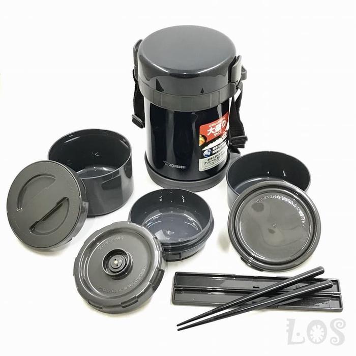 Gambar Termos Bekal Nasi Lunch Box ZOJIRUSHI 1.270ml SL-GG18-BD (00281.00045) dari Leo Online Shopping undefined Tokopedia