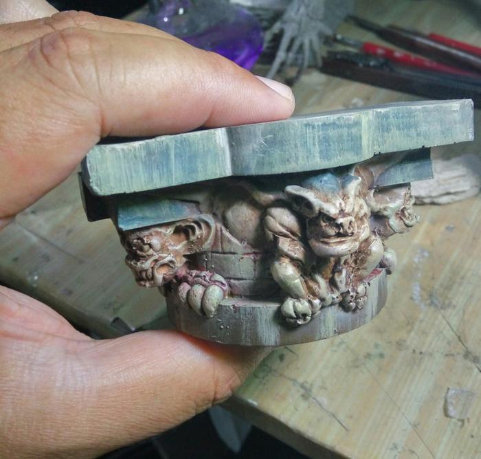Gambar Gargoyle standbase action figure 7" dari TwinTiger Workshop undefined Tokopedia
