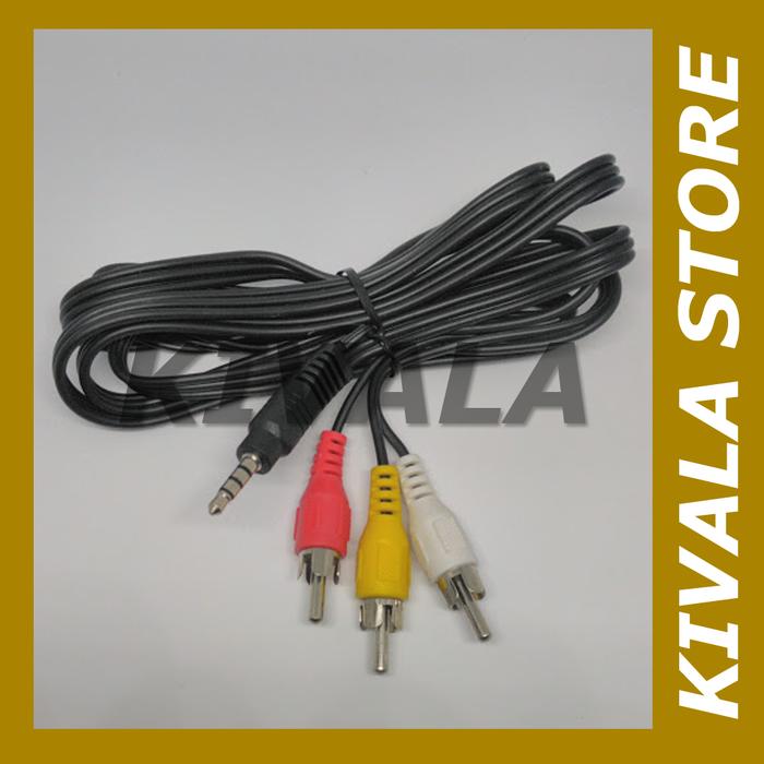 Kabel RCA raspberry video audio 3.5mm