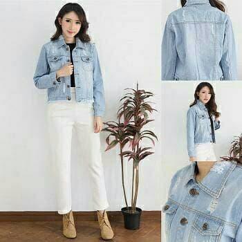 Jual BT14760 Kimberly Jeans Jacket 