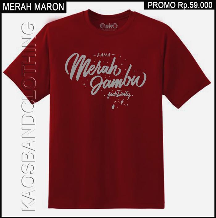 Gambar Kaos Band 420,Distro Clothing Original,Oblong Baju Murah Pria Wanita - Maroon, L dari T shirt - Kaos Clothing Original undefined Tokopedia