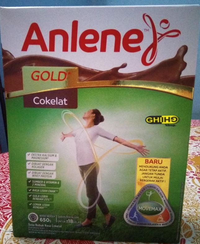 Gambar Anlene Gold 51+ Coklat 650gr - Coklat dari GhiGhiShopReal undefined Tokopedia