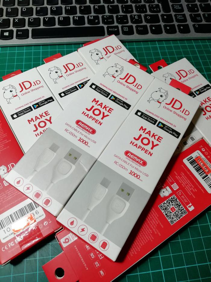 Gambar Remax Joy Micro USB RC-050m - Putih dari okidongkii undefined Tokopedia
