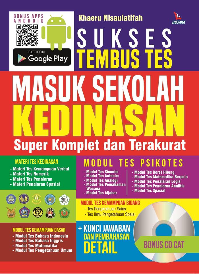 Promo Buku Sukses Tembus Tes Masuk Sekolah Kedinasan Laksana Kab Bantul Diva Press Group Tokopedia