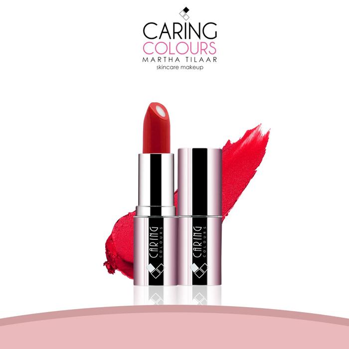 Gambar Caring Colours Extra Moist Lip Colour 07 Red Apel dari Martha Tilaar Shop_NEW undefined Tokopedia