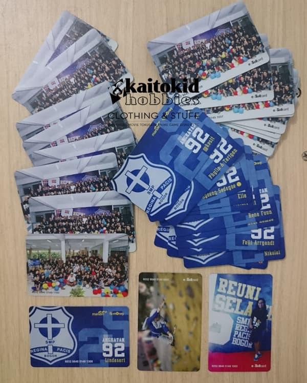 Gambar cetak eMoney Mandiri (custom design) 2 sisi - saldo 50rb dari Kaitokid Hobbies undefined Tokopedia