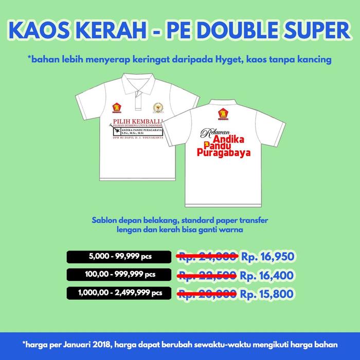 Jual Konveksi Baju Partai Murah Kaos Berkerah Pe Double Kab Bandung Baju Partai Murah Tokopedia Jual Konveksi Baju Partai Murah Kaos Berkerah Pe Double Kab Bandung Baju Partai Murah Tokopedia