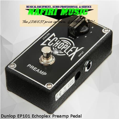 ギター Jim Dunlop EP101 ECHOPLEX PREAMP Dunlop EP101 Echoplex Preamp | Préampli de type EP-3 État Neuf