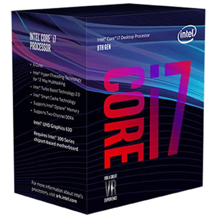 Jual Intel Core i7 8700 BOX 3.2Ghz (Socket 1151 Coffee Lake 