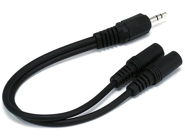 Aux Splitter 3.5mm Stereo Plug 