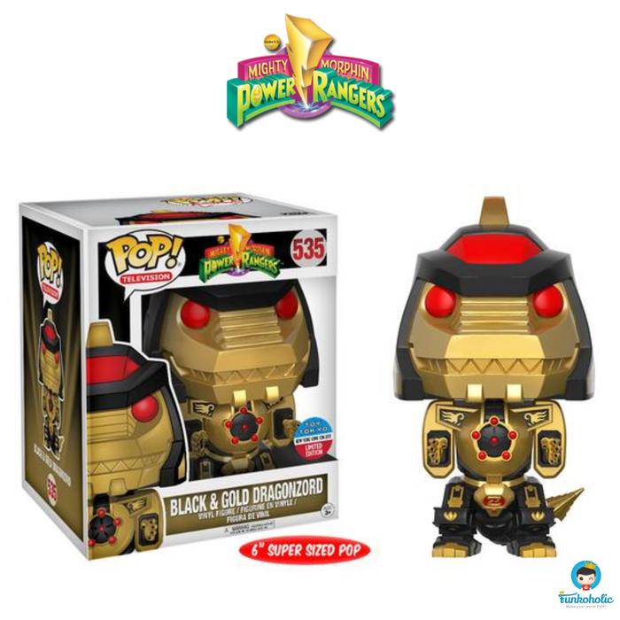 Gold Dragonzord (Toy Tokyo Sticker 