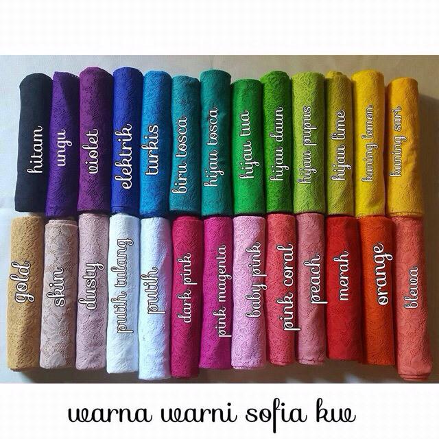 Jual Brokat Sofia Kw Kab Garut Gudang Kebaya Bali Tokopedia