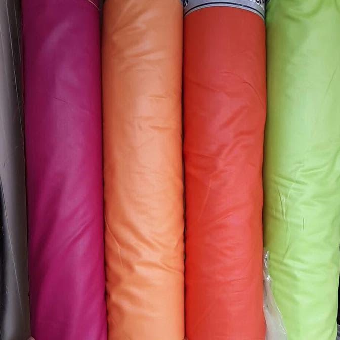 Jual Diskon Besar Besaran Kain Katun Minyak Polos Jakarta Barat Suarastore Tokopedia