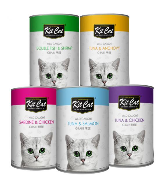 Gambar Kit Cat Canned 400gr - Makanan Basah Kucing dari Pet Shop Indonesia undefined Tokopedia