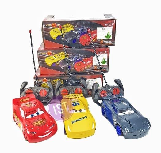 Disney Pixar Cars Remote Control Lightning Mcqueen And Jackson