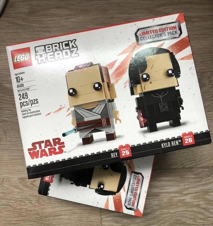 Gambar Lego Brickheadz - Limited edition Rey & Kylo Ren - Ready stock dari Sagalayaku undefined Tokopedia