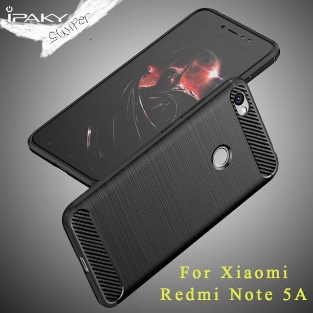 Case Ipaky Carbon Fiber Xiaomi Redmi note 5a Softcase Shockproof TPU di  Andy Swiper Tokopedia