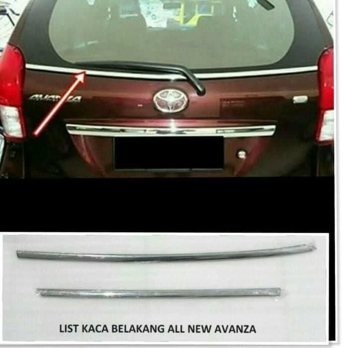 Gambar LIST KACA BELAKANG ALL NEW AVANZA XENIA VELOZ dari planet variasi8 undefined Tokopedia