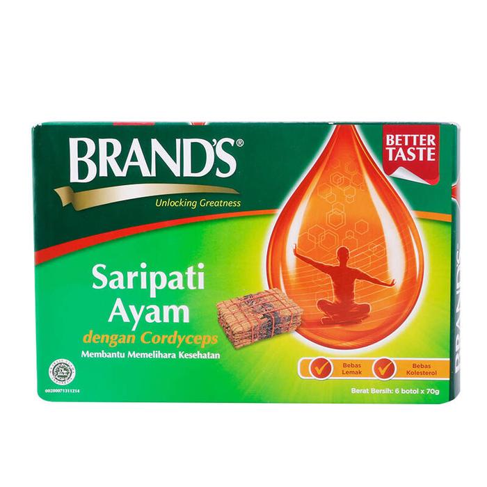 Gambar 70Gr BRANDS Saripati Ayam Cordyceps/ Essence of Chicken with Cordyceps dari BRONTI MART undefined Tokopedia