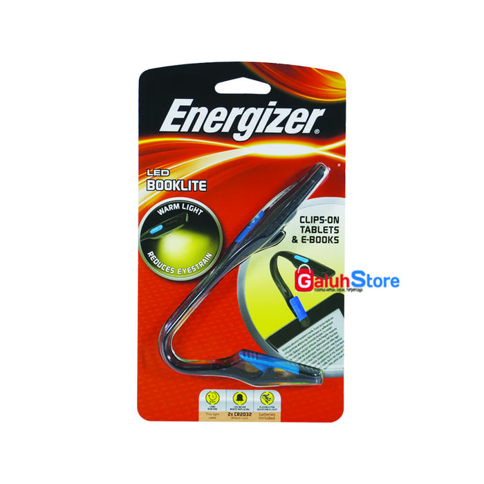 Gambar Energizer Lampu Baca LED Booklite 2x CR2032 Clips-on Tablets & E-Books dari Galuhstorecom undefined Tokopedia