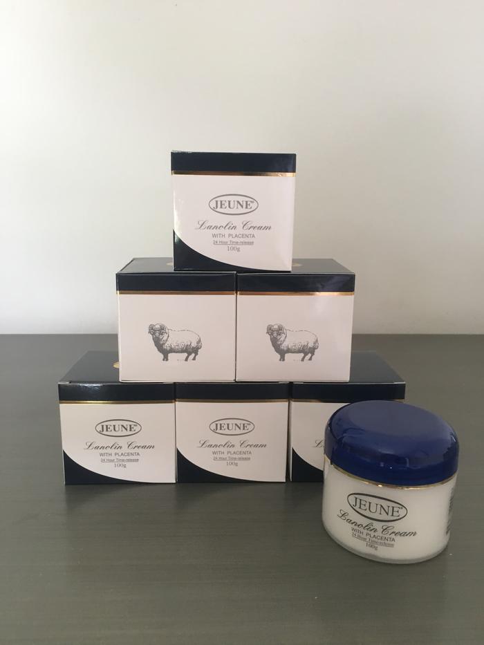 jeune lanolin cream with placenta