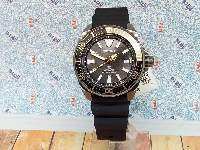 Jual Jam Pria SRPB55 Seiko Prospex Samurai SRPB55K1 Black Dial Rubber Strap  - Kota Surabaya - B'mo3 Shop | Tokopedia