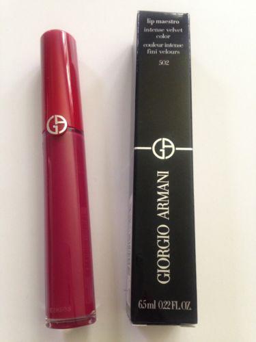 Giorgio armani lip on sale maestro 502