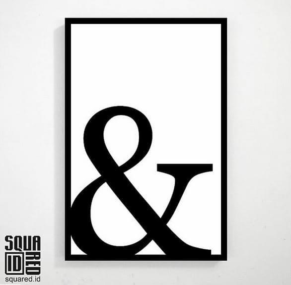 Gambar Poster Kayu - Wall Art - Hiasan Dinding dari Squared id undefined Tokopedia