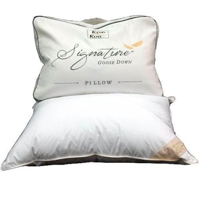 a down pillow