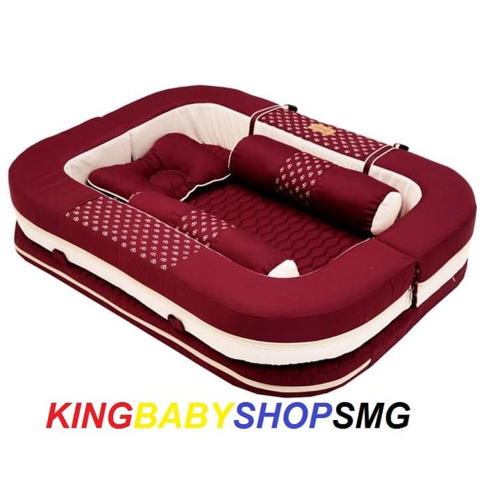 Gambar Dialogue Baby DGK 9401 Kasur Bayi Emerald Series - Maroon dari KINGBABYSHOPSMG undefined Tokopedia