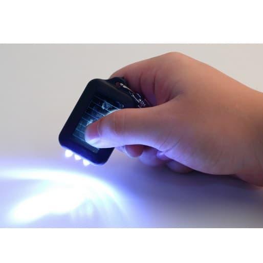 Gambar Mini LED Solar Power Rechargeable with Keychain Gantungan Kunci LED dari Bosgentongs undefined Tokopedia